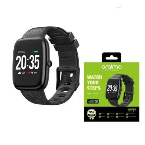 Oraimo Tempo Waterproof Smartwatch Osw 11 200mAh Black Konga Online Shopping