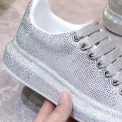 Female Sneakers White With Stones Konga Online Shopping