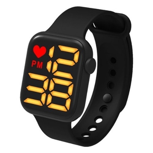 Led watch digital deals