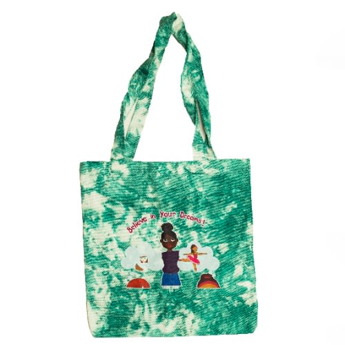 Believe In Your Dreams Cotton Tote Bag Shoulder Bag Green Konga Online Shopping