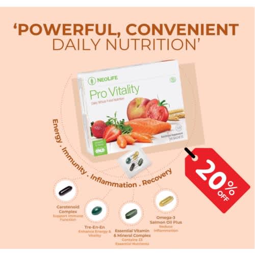 GNLD Neolife Pro Vitality - 30 Sachets | 6643834 | Konga