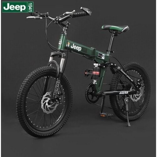 Jeep Foldable Teenage Bicycle With Double Suspension For Ages 10 To 16 20 Inches Konga Online Shopping