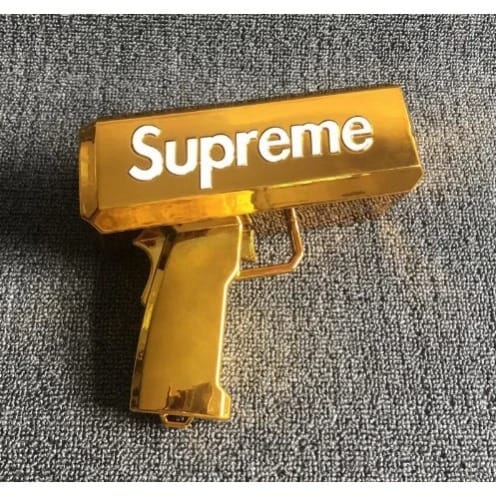 Cash Cannon Supreme Money Gun Spraying Machine - Gold Cash Cannon Supreme Money Gun Spraying Machine - Gold