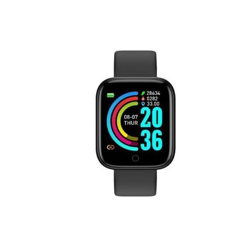 Waterproof Heart Rate Blood Pressure Monitor Smart Bracelet For Ios Android Black Konga Online Shopping