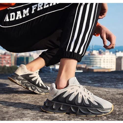Fashion Front Men s Sneakers Black White Konga Online Shopping