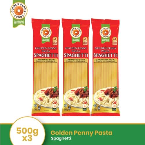 Golden Penny Pasta- Spaghetti 500gx3.