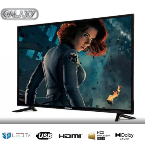 Galaxy 32" Hd/led Television + Free Gift- Tv Hanger.