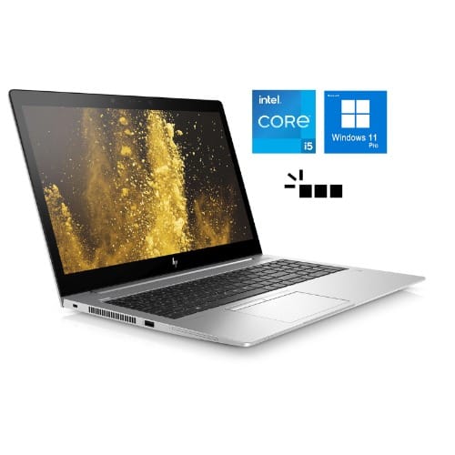 Elitebook 840 G5- 8GB RAM - 256GB SSD- Intel Core I5 - Backlit Keyboard/fp Reader- Windows 11.