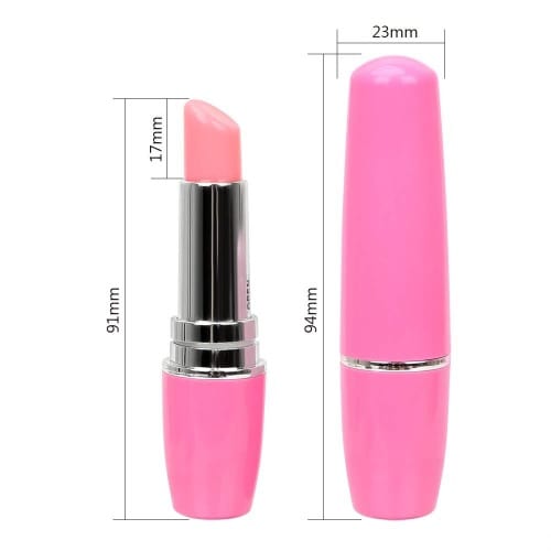 Lipstick Vibrator Sex Toy-Pink.