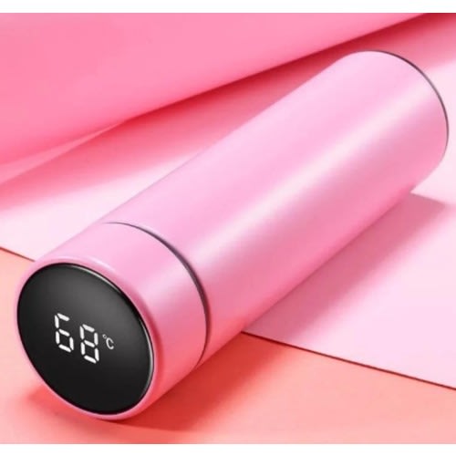 Temperature Display Water Flask Smart Cup - 500ml.