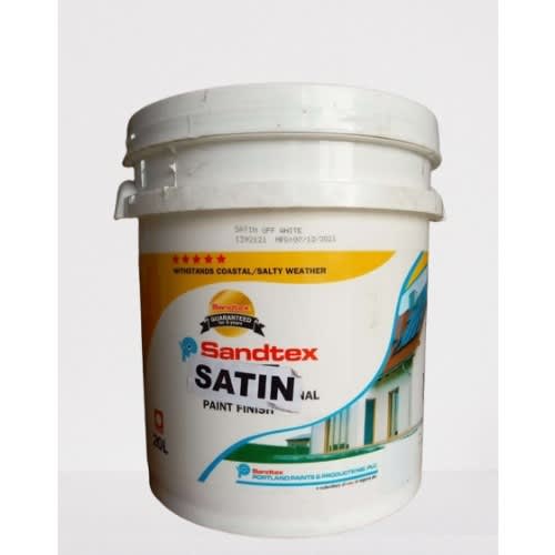 Sandtex 20l Satin Paint White Konga Online Shopping