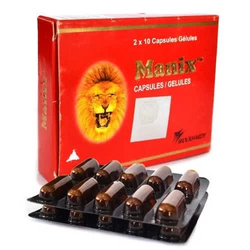 Manix Capsule - 20 Capsules Per Pack.