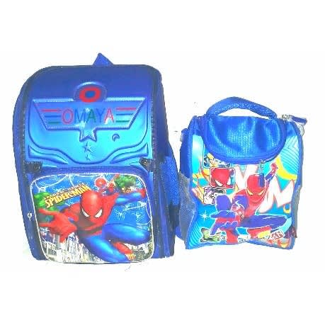 Spiderman school bag and lunch box online