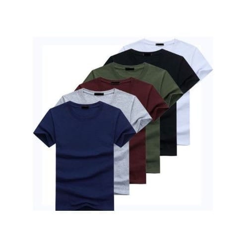 6in1 Roundneck Unisex Plain Polo.
