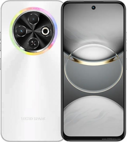 Tecno Spark 30C KL5- 6.6"' - 128gb+ 6gb-5000mah - White.