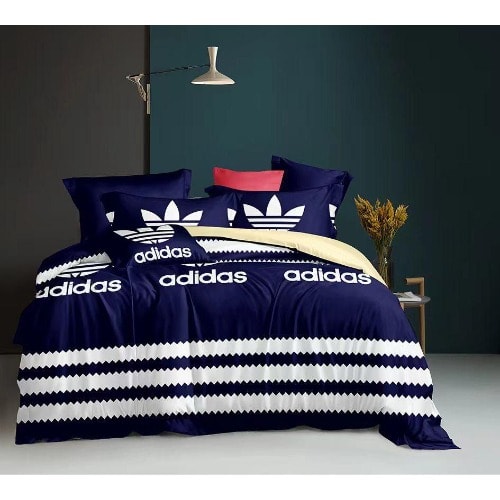 Bedsheet Duvet And Four Pillowcases Adidas Inspired 6530422