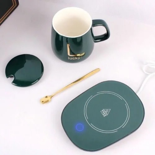 Insulated Mug with heater.
