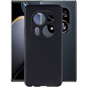Silicone Tpu Phone Case For Tecno Phantom X2 Pro Pouch - Black