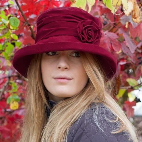 Ladies Fashion Hat Wine Red Konga Online Shopping