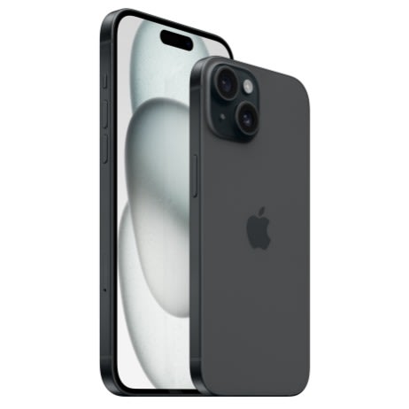 Apple iPhone 15 Plus 128GB Black.