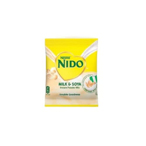 Nestle Nido Milk & Soya - 12g X 10 Pieces.