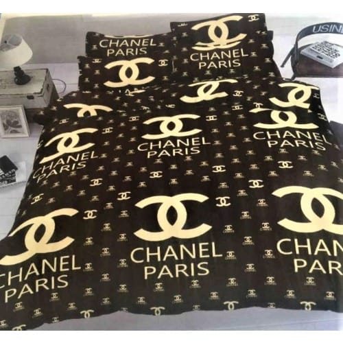 Chanel Print Bedding Set 1 Duvet 1 Bed Sheet And 4 Pillowcases. Konga Online Shopping