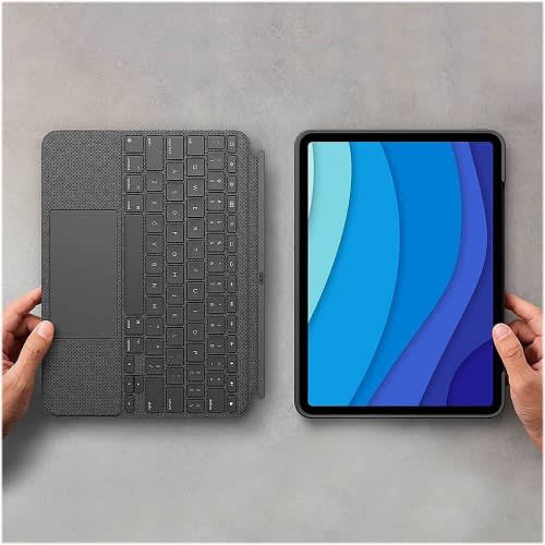 Logitech Keyboard Case Combo For iPad Pro - 1st, 2nd, 3rd, 4th Gen - 11 ...