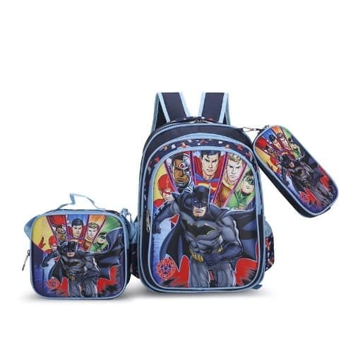 Justice League 3pc School Bag Konga Online Shopping
