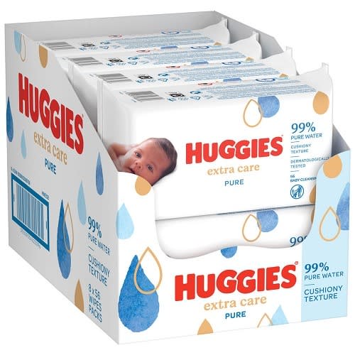 Huggies Newborn Baby Wipes 10x56 4446647 Konga Online Shopping