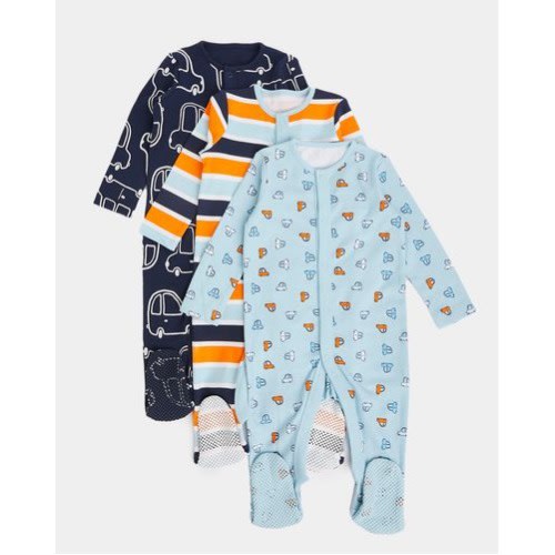 Dunnes Pure Cotton Sleepsuits Pack Of 6247716 Konga Online