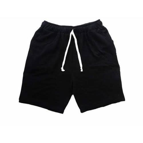 Mens black jogger shorts online