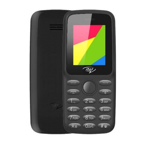 Itel 2166 Long Lasting Mobile Phone - Black.