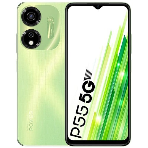 Itel P55 - 6.6 - 50mp-5G-128gb - 6 Gb Ram - 5000mah- Blue.