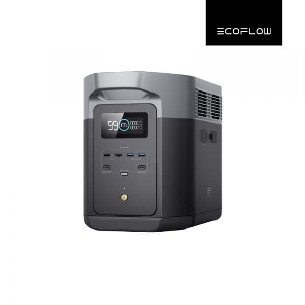 Ecoflow Delta 2 Max Portable Power Station - Ac+solar 80% Charge In - 30 X 30 X 30 Cm - 23kg.