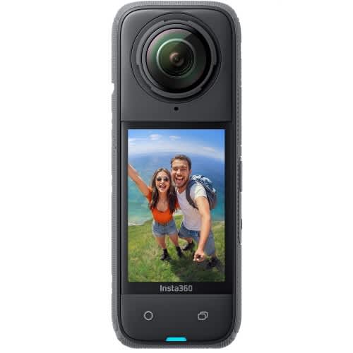 X4-8k Waterproof 360 Action Camera, 4k Wide-angle Video- Invisible Selfie Stick.