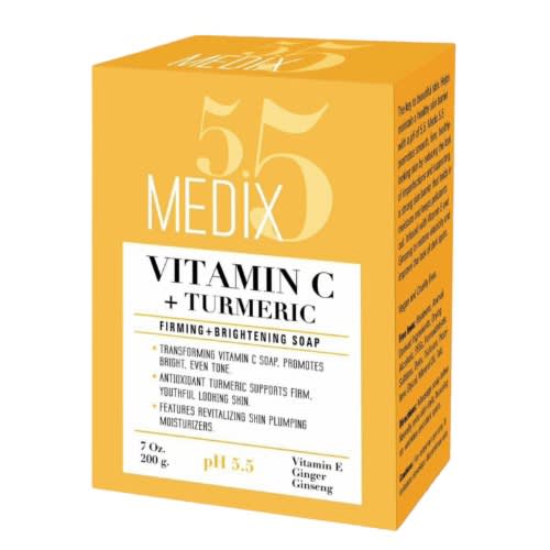 Medix 5.5 Vitamin C  + Turmeric Firming & Brightening Soap - 200g.