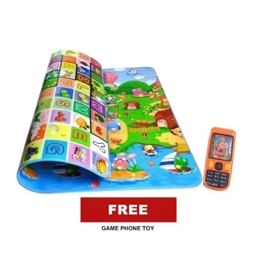 Padded Play Mat + Free Toy Phone.