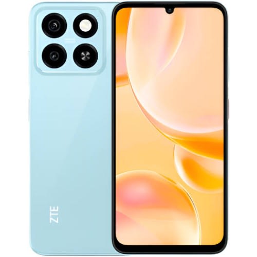 ZTE Blade A55 - 6.75" - Dual Sim- 4GB RAM- 128GB- 5000mAh  - Water Blue.