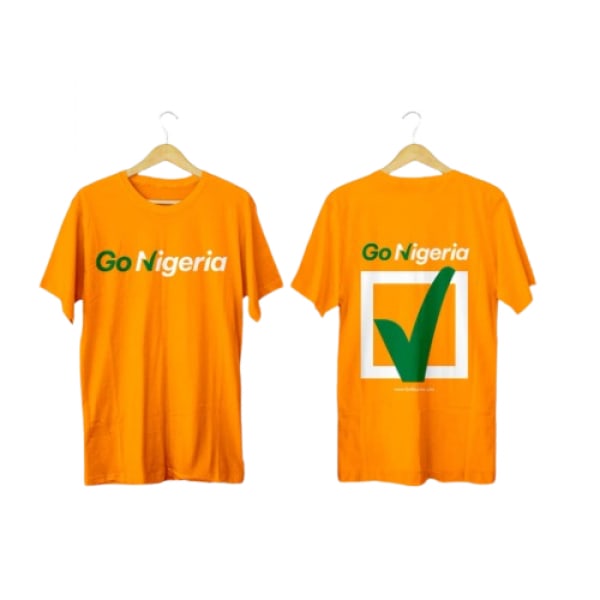 GoNigeria T-shirt.