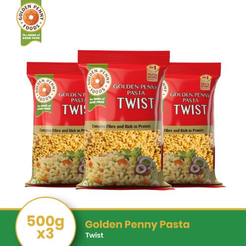 Golden Penny Pasta- Twist 500gx3.