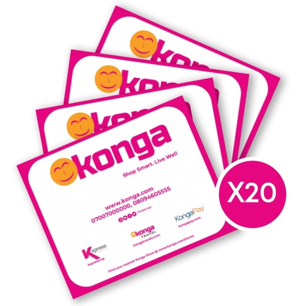 Konga Courier Bag - Small - Bundle of 20 - 23cm X 37cm.