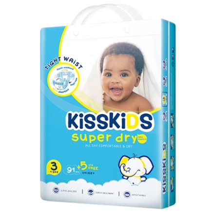 Super Dry Diaper - Size 3 - 105pcs.