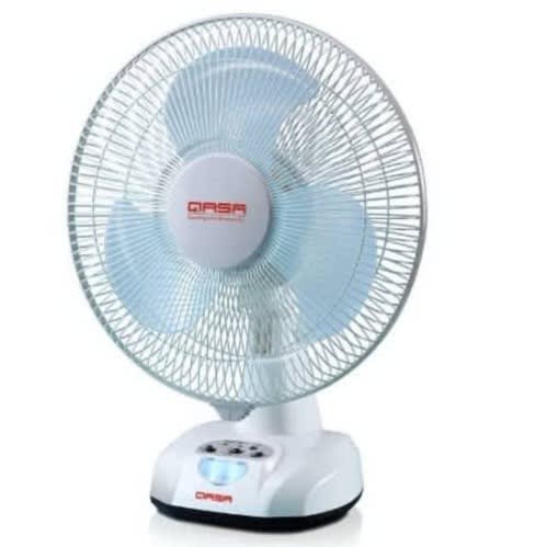 QASA Rechargeable Table Fan.