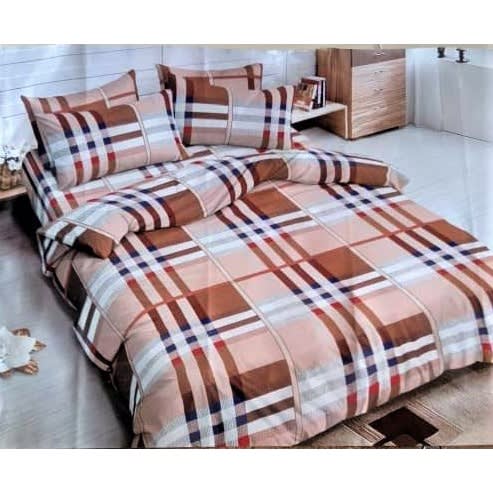 Multi pattern Burberry Bedding Set 1 Duvet 1 Bed Sheet With 4 Pillowcases. Konga Online Shopping