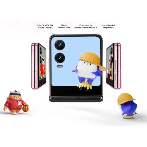 ZERO FLIP 5G - 6.9" - 512GB ROM - 16GB RAM - Dual SIM - Fingerprint - 4720mAh - Glow.