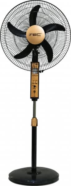 Itec 18" Rechargeable Stand Fan (ZNX-ITEM-001046).