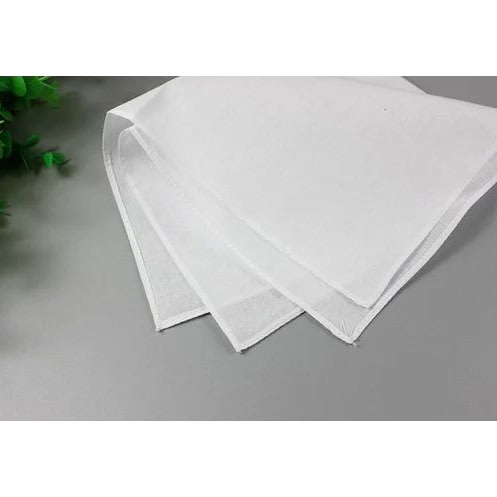 White Cotton Handkerchief Pack 12 Pcs 6415495 Konga