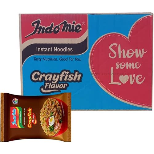 Indomie Crayfish Noodles - 70g X 40 Packs.