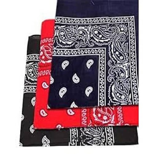3-In-1 Bandana Scarves-Multicolour.
