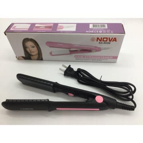 Nova Electronic Hair Straightener Sx 8006 45w Konga Online Shopping